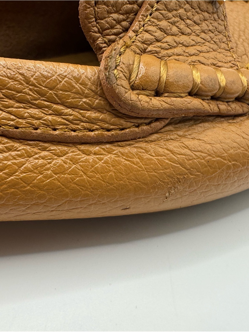 Coach Women’s Pebbled Leather Fredica Driving Loafers 7 - Picture 11 of 13